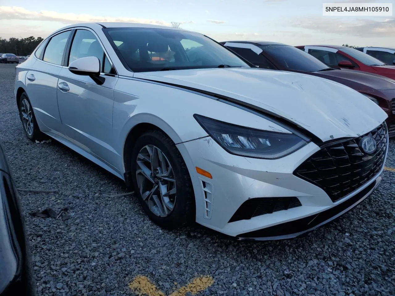 2021 Hyundai Sonata Sel VIN: 5NPEL4JA8MH105910 Lot: 75907864