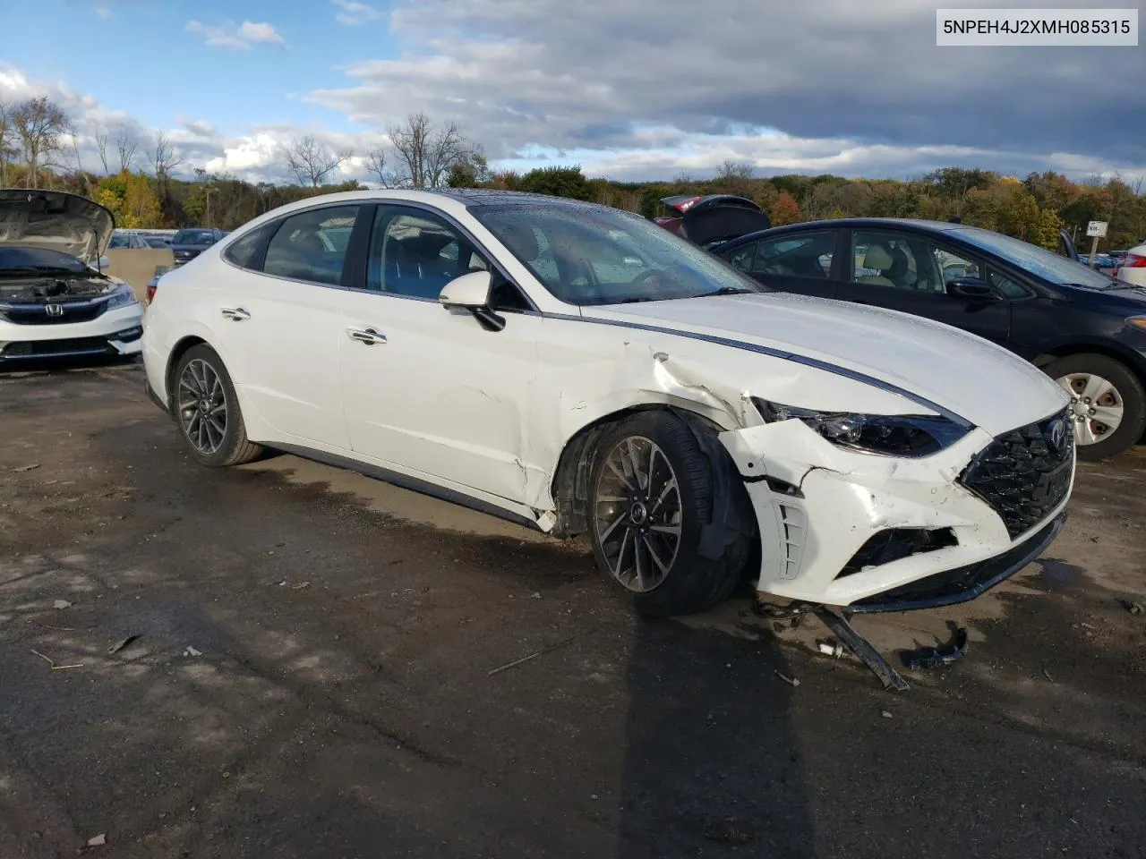 5NPEH4J2XMH085315 2021 Hyundai Sonata Limited