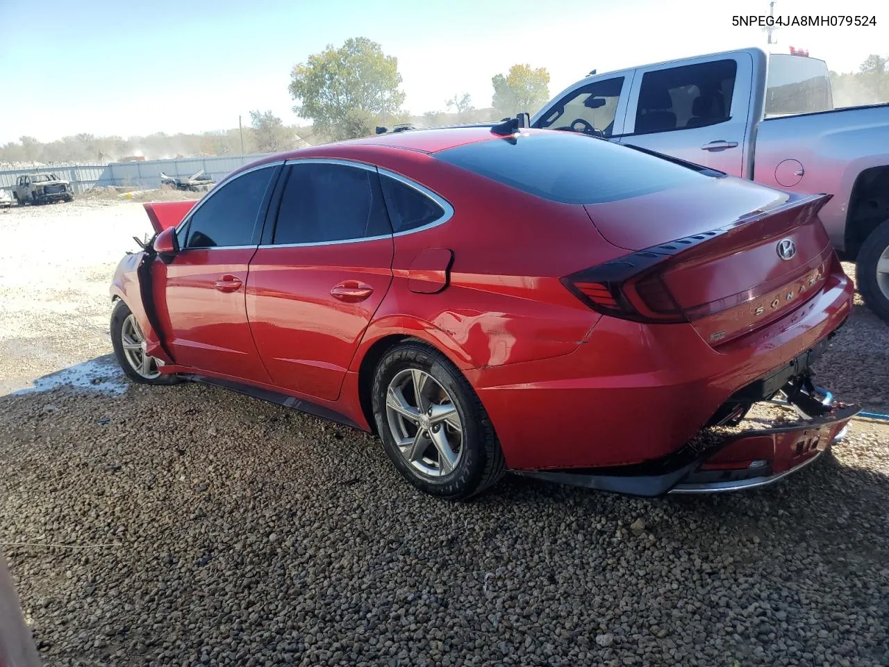 2021 Hyundai Sonata Se VIN: 5NPEG4JA8MH079524 Lot: 76188304