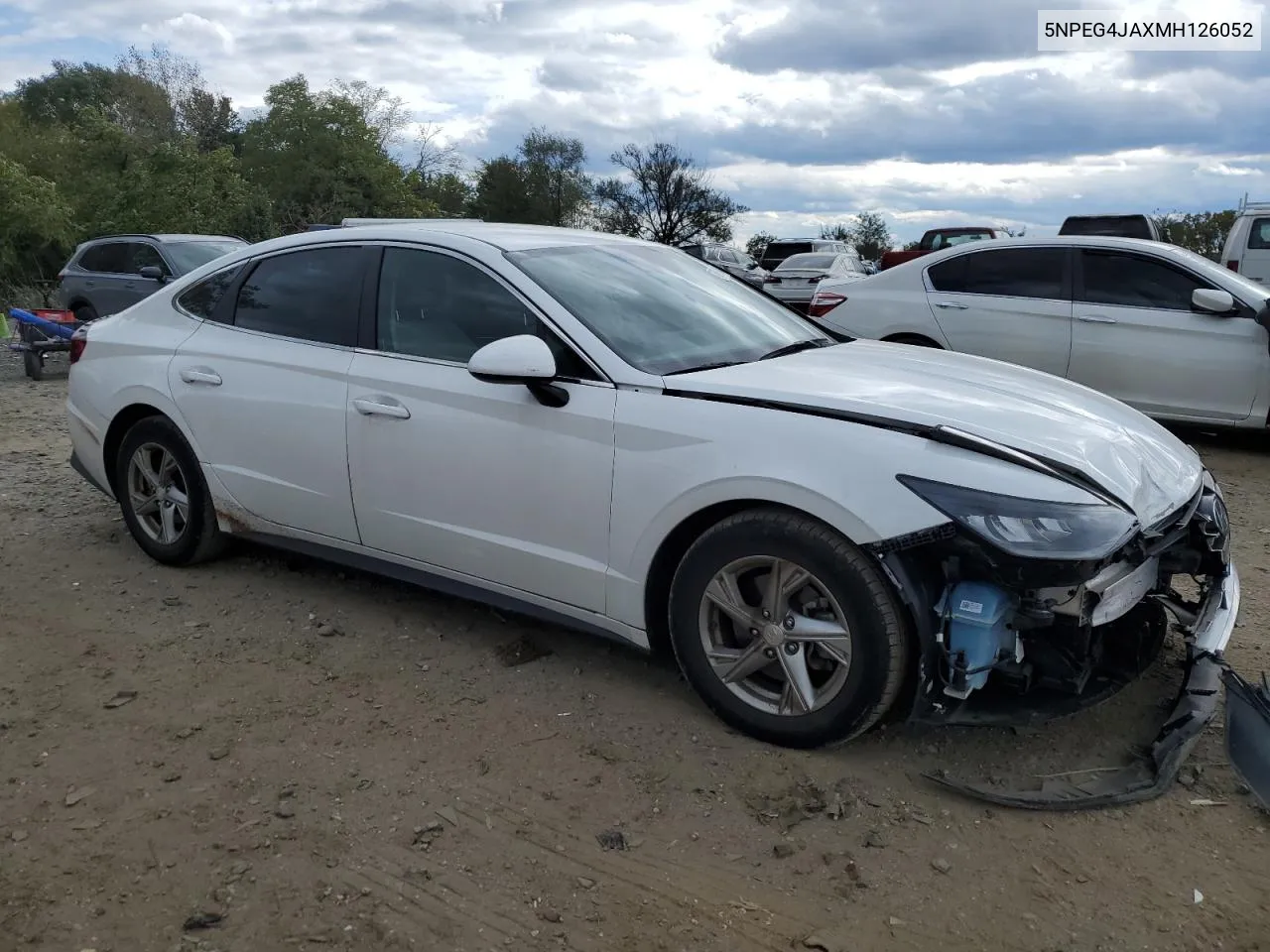 5NPEG4JAXMH126052 2021 Hyundai Sonata Se