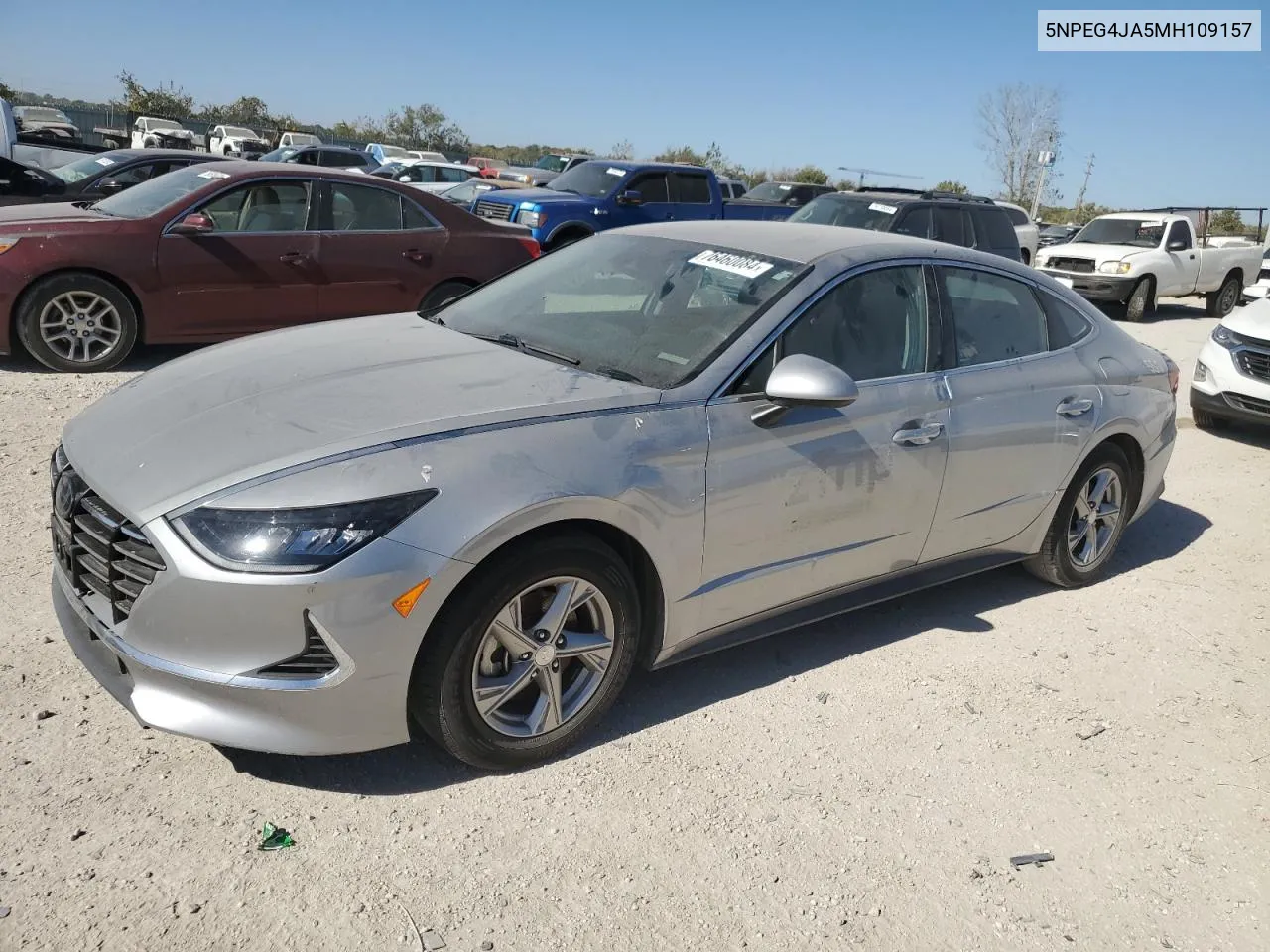 2021 Hyundai Sonata Se VIN: 5NPEG4JA5MH109157 Lot: 76460084