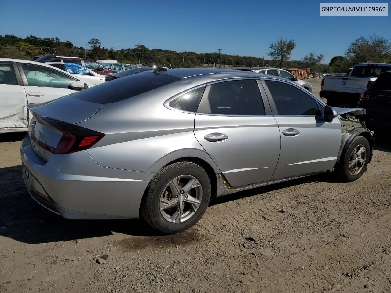 5NPEG4JA8MH109962 2021 Hyundai Sonata Se