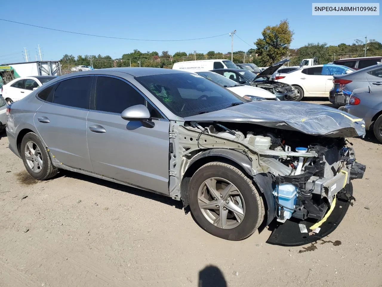 2021 Hyundai Sonata Se VIN: 5NPEG4JA8MH109962 Lot: 76475054