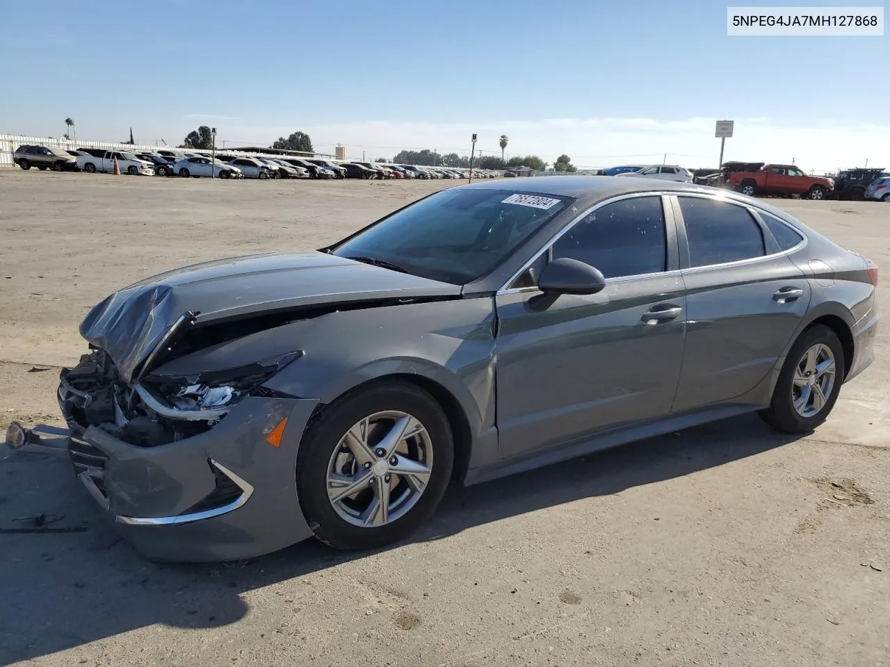 2021 Hyundai Sonata Se VIN: 5NPEG4JA7MH127868 Lot: 76572804