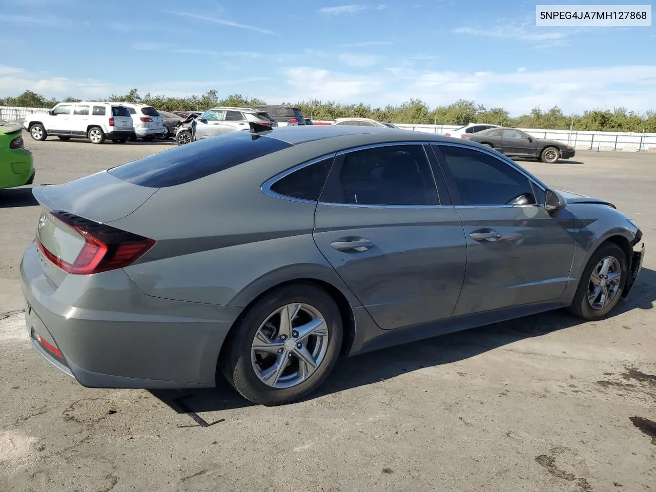 5NPEG4JA7MH127868 2021 Hyundai Sonata Se