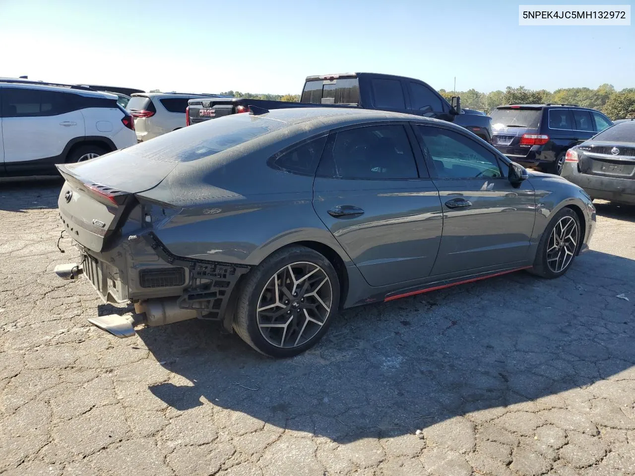 5NPEK4JC5MH132972 2021 Hyundai Sonata N Line