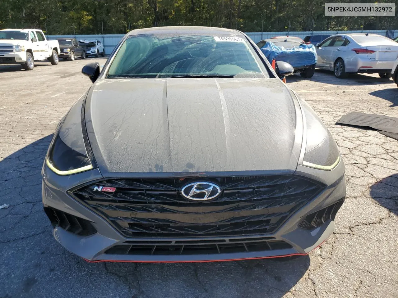 5NPEK4JC5MH132972 2021 Hyundai Sonata N Line