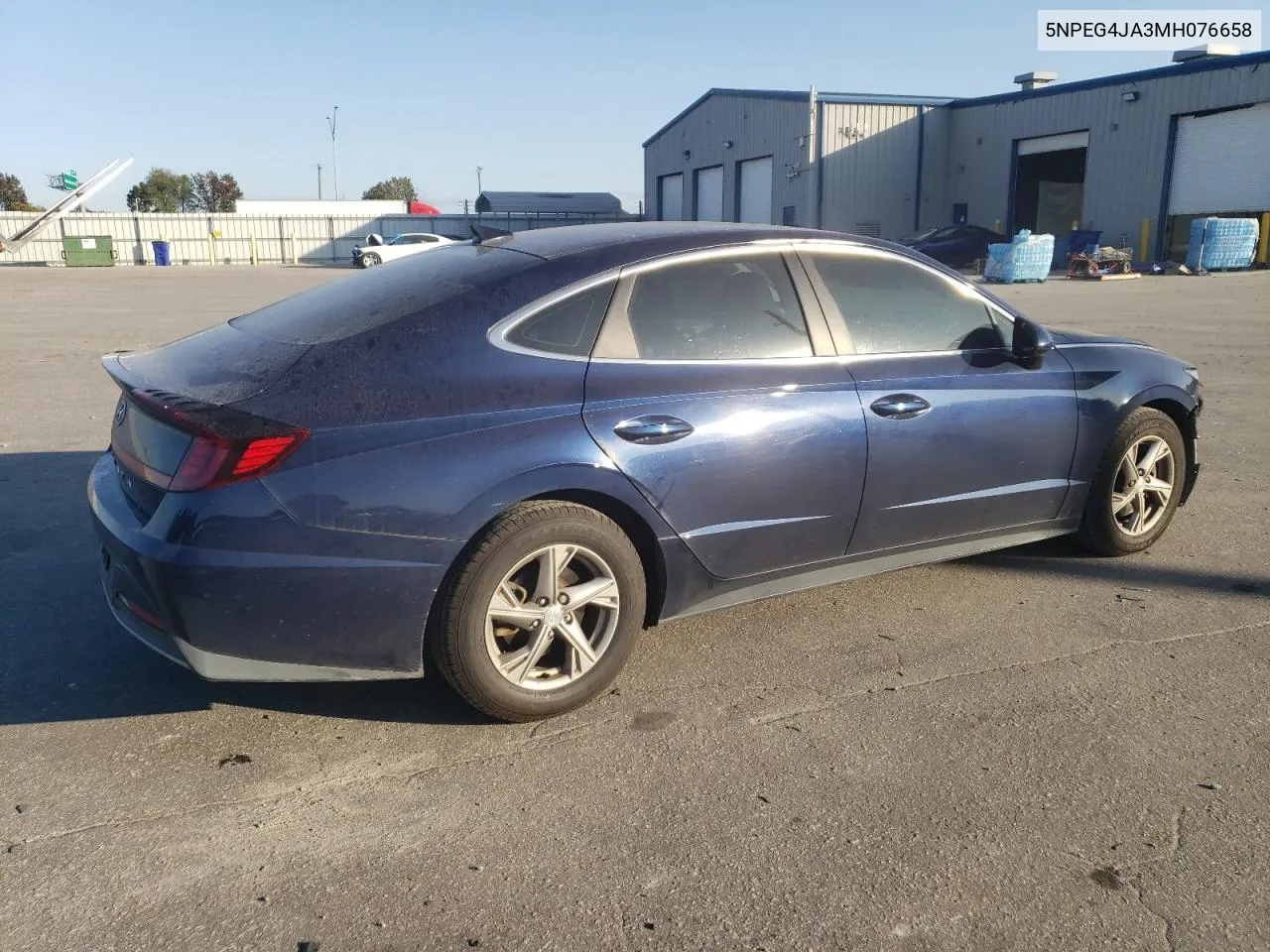 5NPEG4JA3MH076658 2021 Hyundai Sonata Se