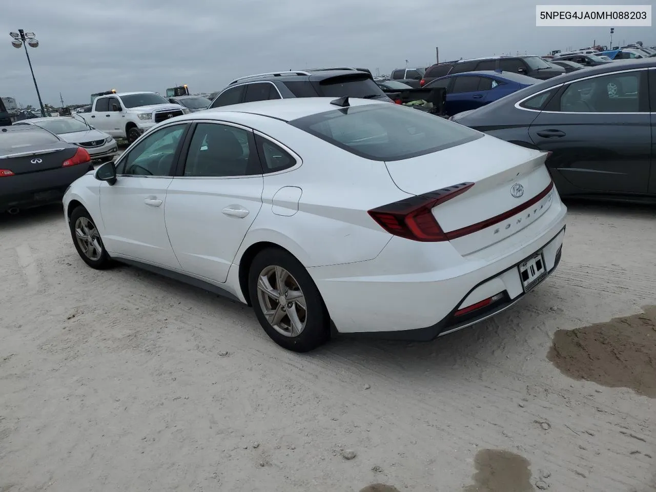 2021 Hyundai Sonata Se VIN: 5NPEG4JA0MH088203 Lot: 76787654