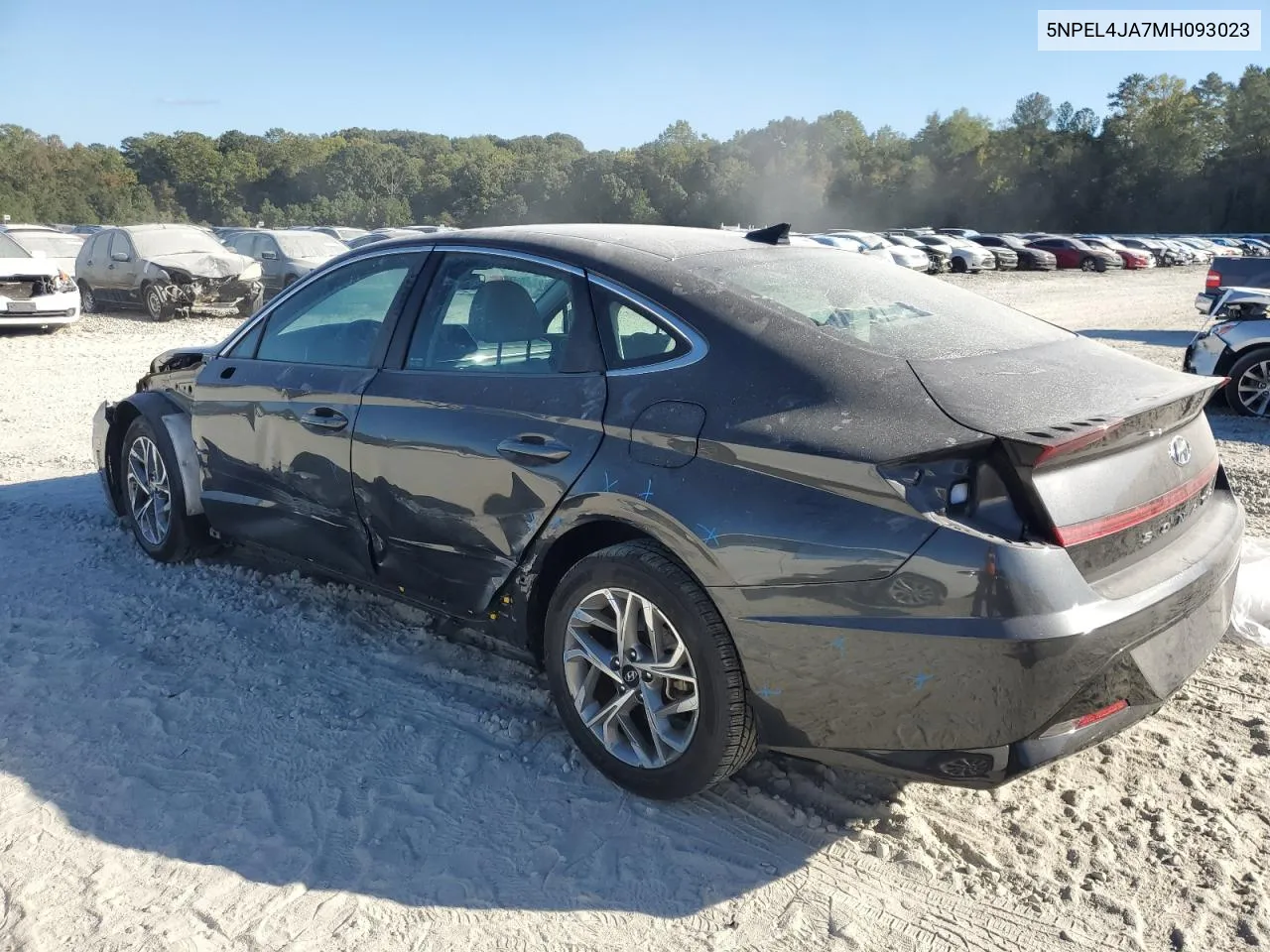 2021 Hyundai Sonata Sel VIN: 5NPEL4JA7MH093023 Lot: 76864764