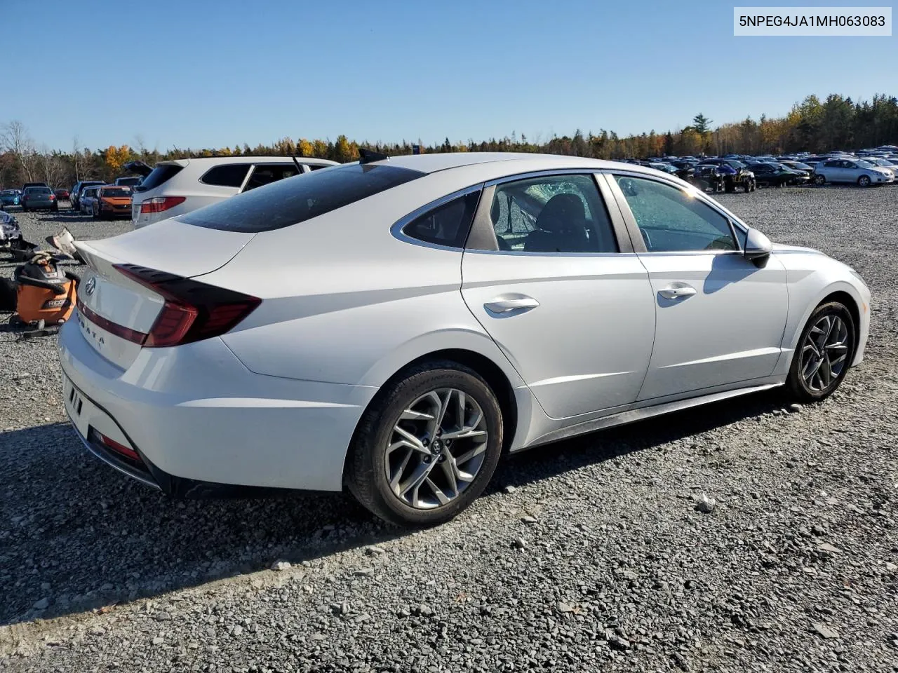 2021 Hyundai Sonata Se VIN: 5NPEG4JA1MH063083 Lot: 76878524