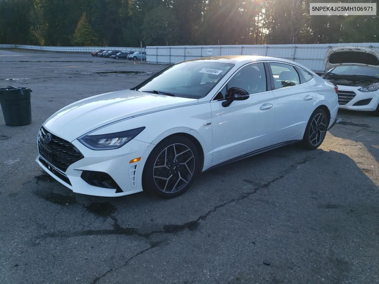 5NPEK4JC5MH106971 2021 Hyundai Sonata N Line