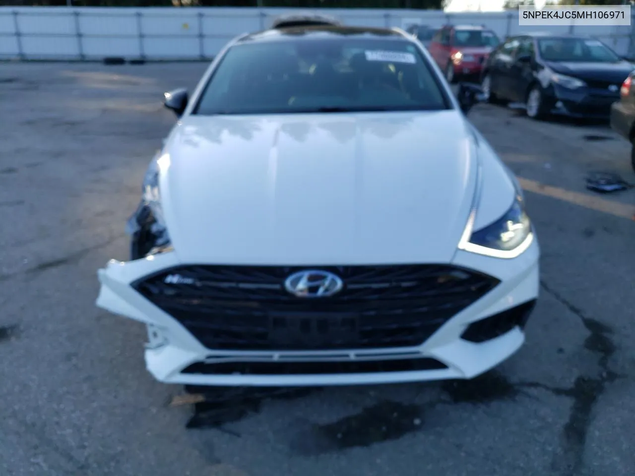 2021 Hyundai Sonata N Line VIN: 5NPEK4JC5MH106971 Lot: 77466694