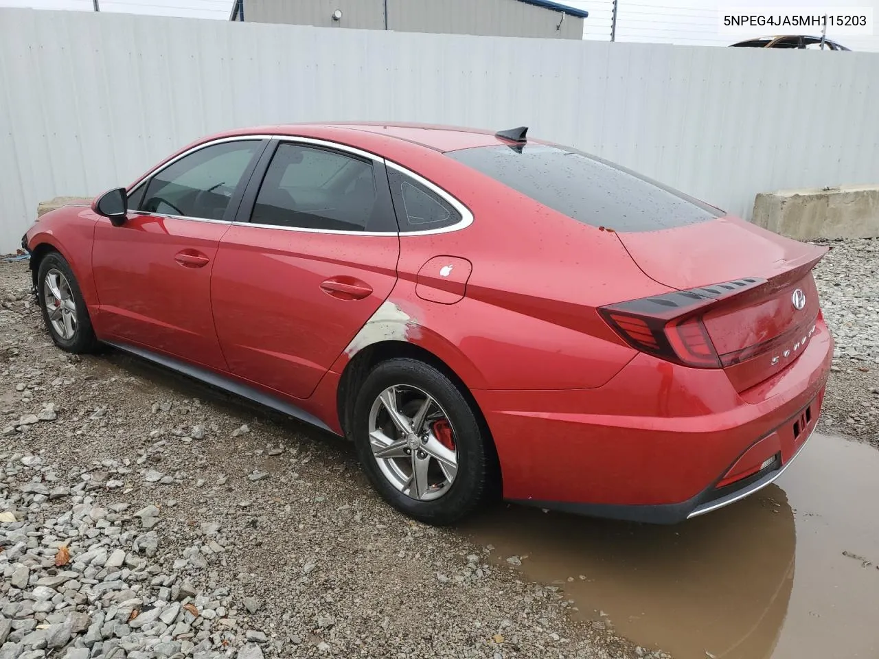 2021 Hyundai Sonata Se VIN: 5NPEG4JA5MH115203 Lot: 77489634