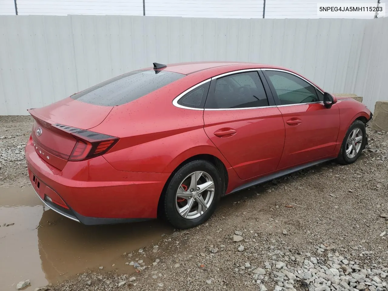 2021 Hyundai Sonata Se VIN: 5NPEG4JA5MH115203 Lot: 77489634