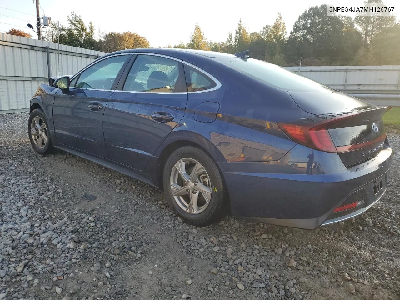 2021 Hyundai Sonata Se VIN: 5NPEG4JA7MH126767 Lot: 77818754