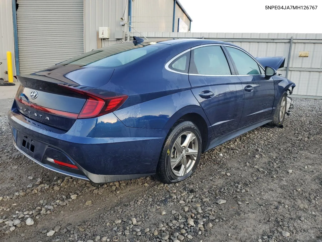 2021 Hyundai Sonata Se VIN: 5NPEG4JA7MH126767 Lot: 77818754