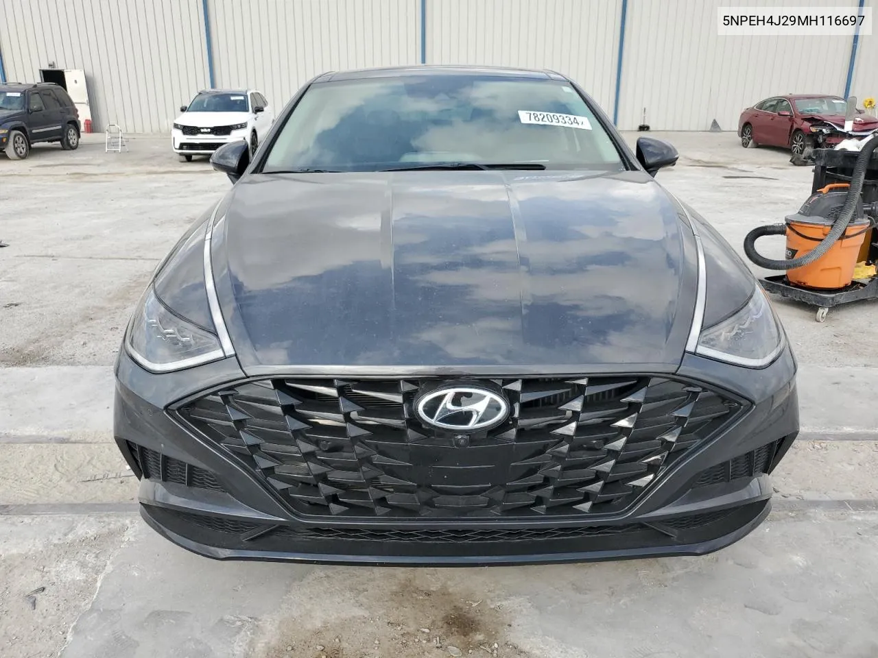 2021 Hyundai Sonata Limited VIN: 5NPEH4J29MH116697 Lot: 78209334