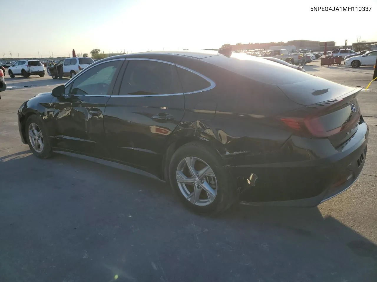 2021 Hyundai Sonata Se VIN: 5NPEG4JA1MH110337 Lot: 78431274