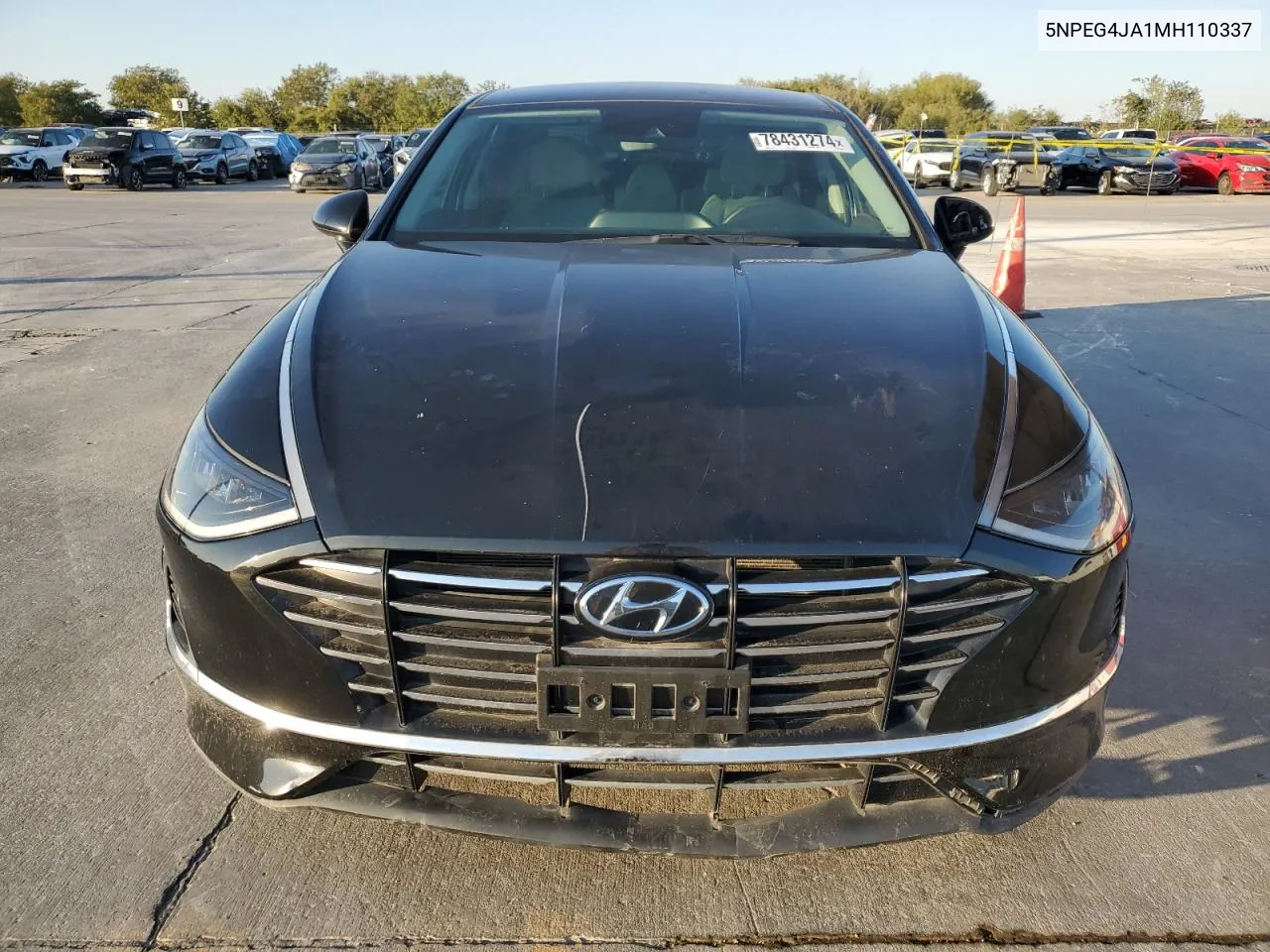 2021 Hyundai Sonata Se VIN: 5NPEG4JA1MH110337 Lot: 78431274