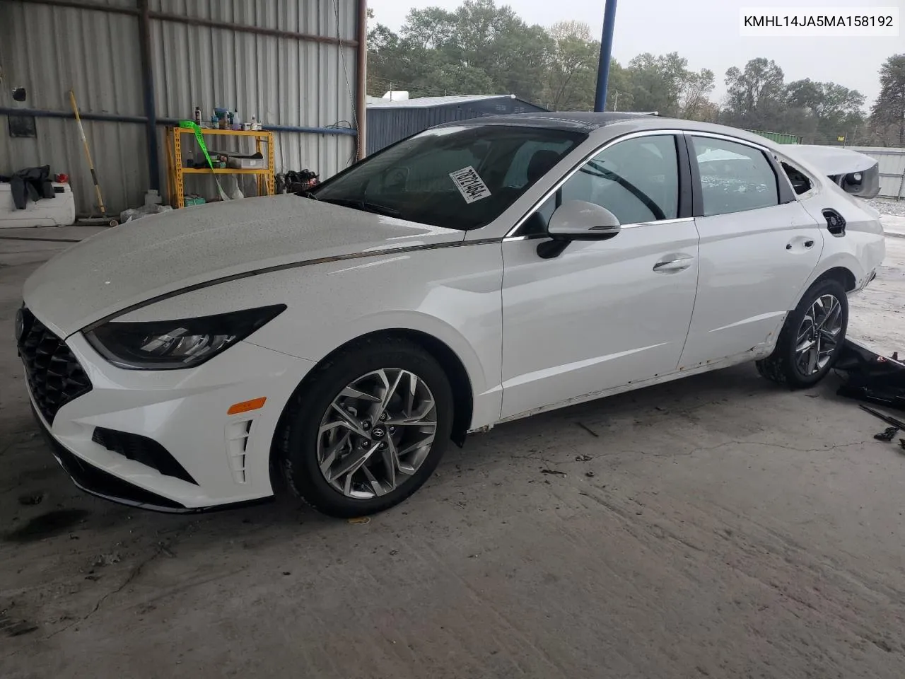 2021 Hyundai Sonata Sel VIN: KMHL14JA5MA158192 Lot: 78721464