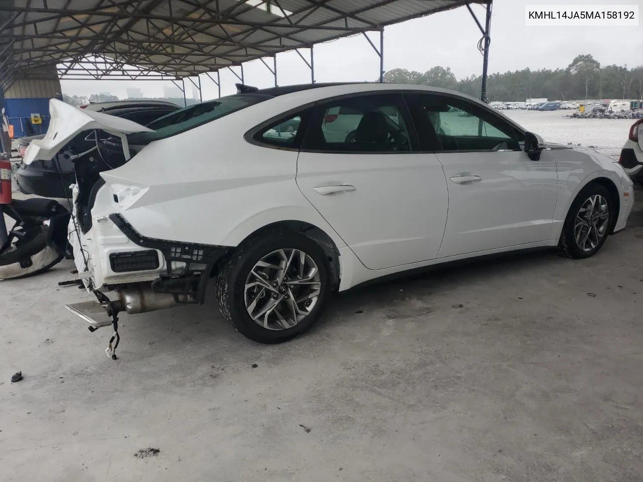 2021 Hyundai Sonata Sel VIN: KMHL14JA5MA158192 Lot: 78721464