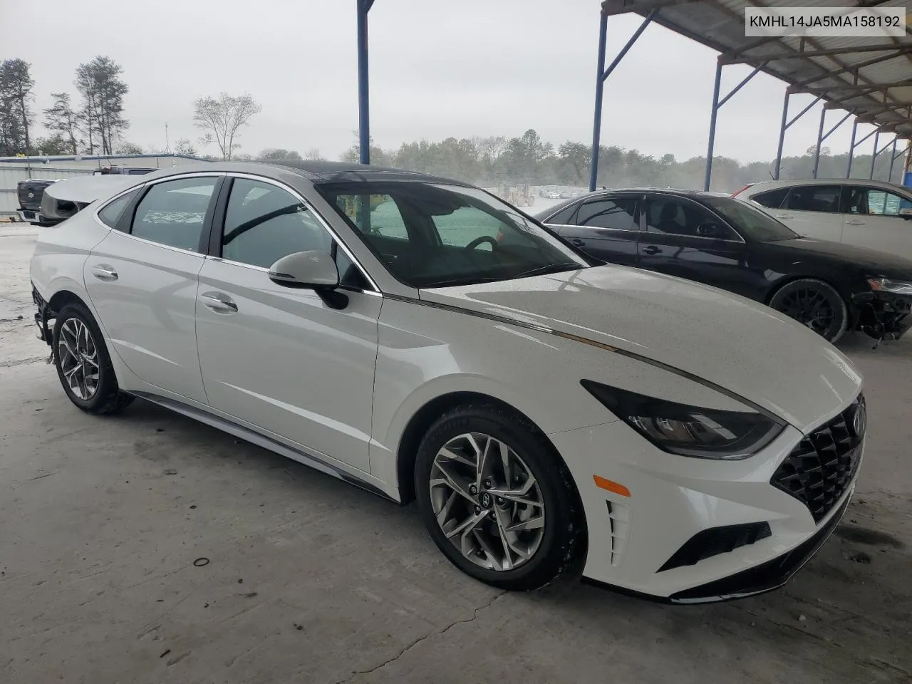 2021 Hyundai Sonata Sel VIN: KMHL14JA5MA158192 Lot: 78721464