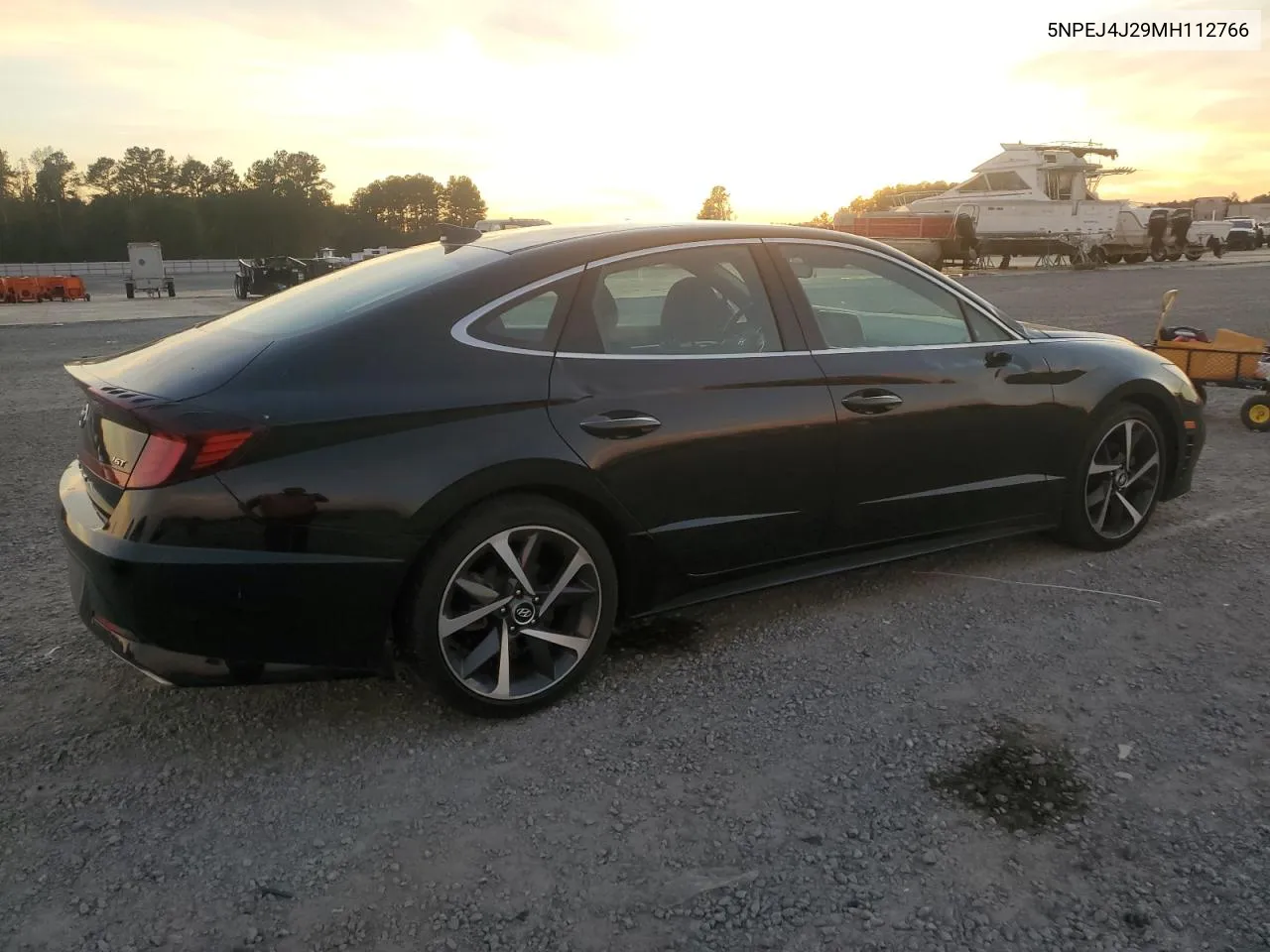 2021 Hyundai Sonata Sel Plus VIN: 5NPEJ4J29MH112766 Lot: 78785304