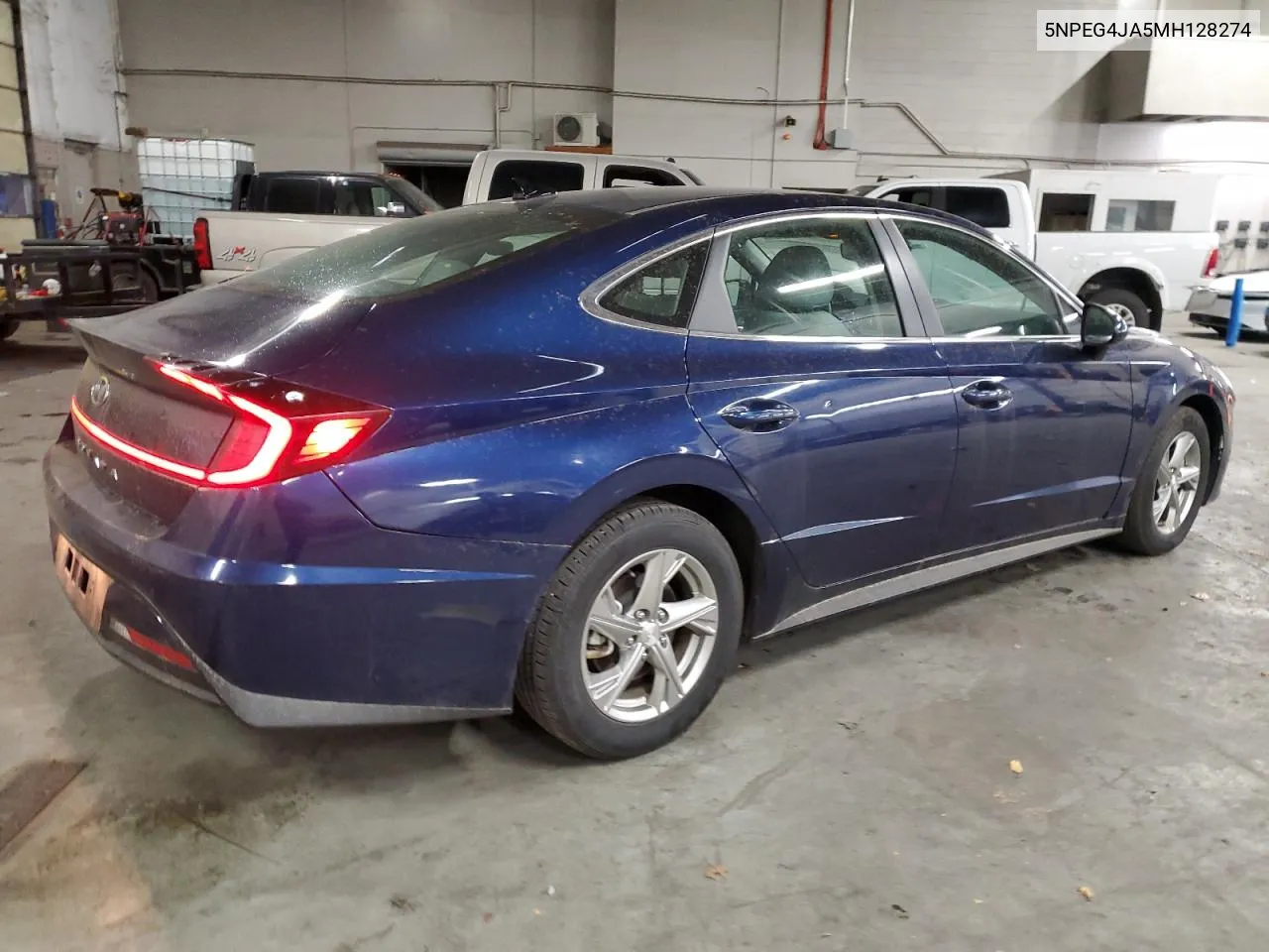 2021 Hyundai Sonata Se VIN: 5NPEG4JA5MH128274 Lot: 79309204