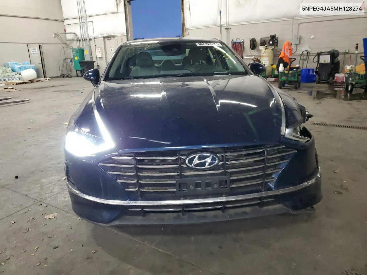 2021 Hyundai Sonata Se VIN: 5NPEG4JA5MH128274 Lot: 79309204