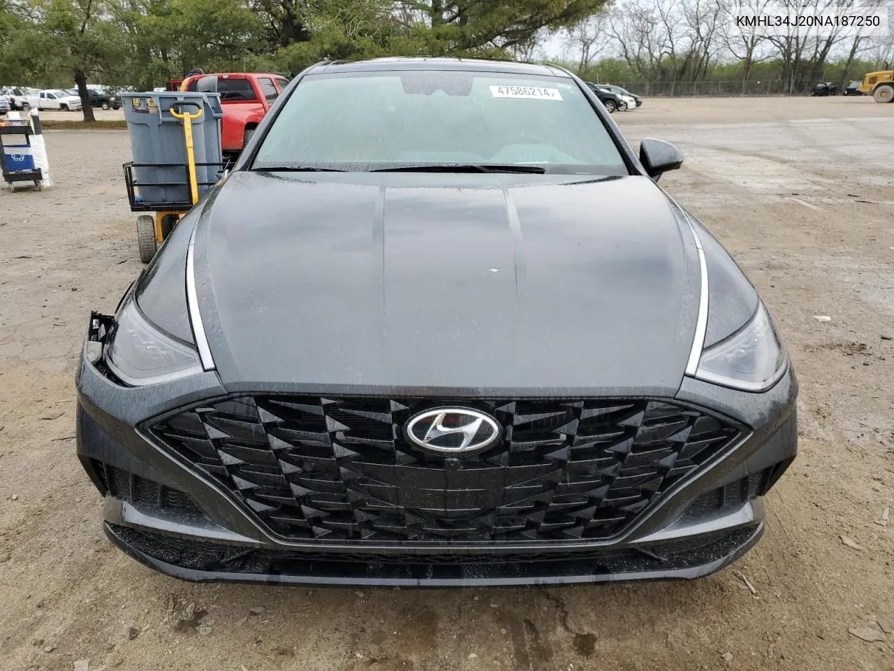 2022 Hyundai Sonata Limited VIN: KMHL34J20NA187250 Lot: 47586214