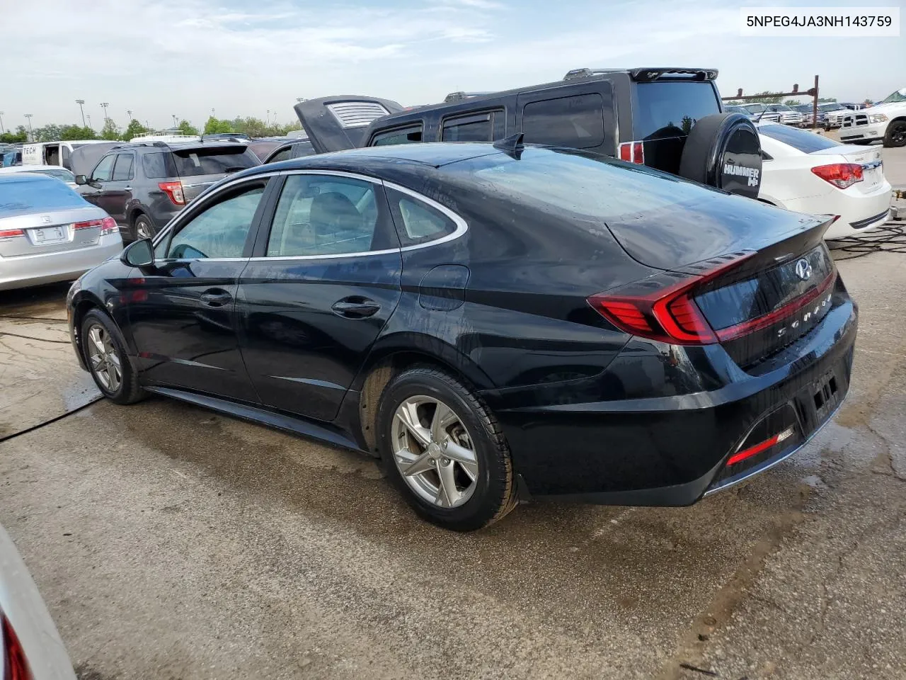 5NPEG4JA3NH143759 2022 Hyundai Sonata Se