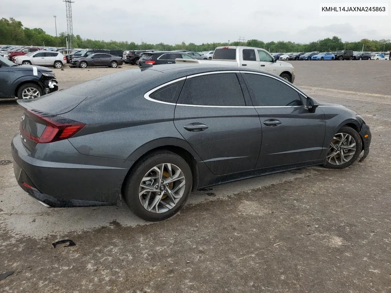 2022 Hyundai Sonata Sel VIN: KMHL14JAXNA245863 Lot: 50961494