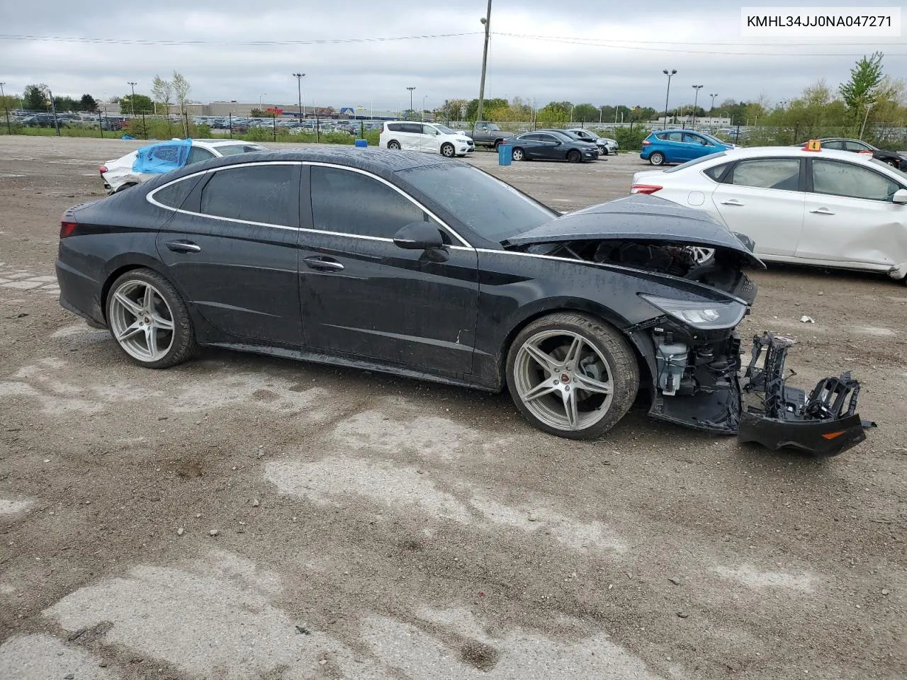 KMHL34JJ0NA047271 2022 Hyundai Sonata Hybrid