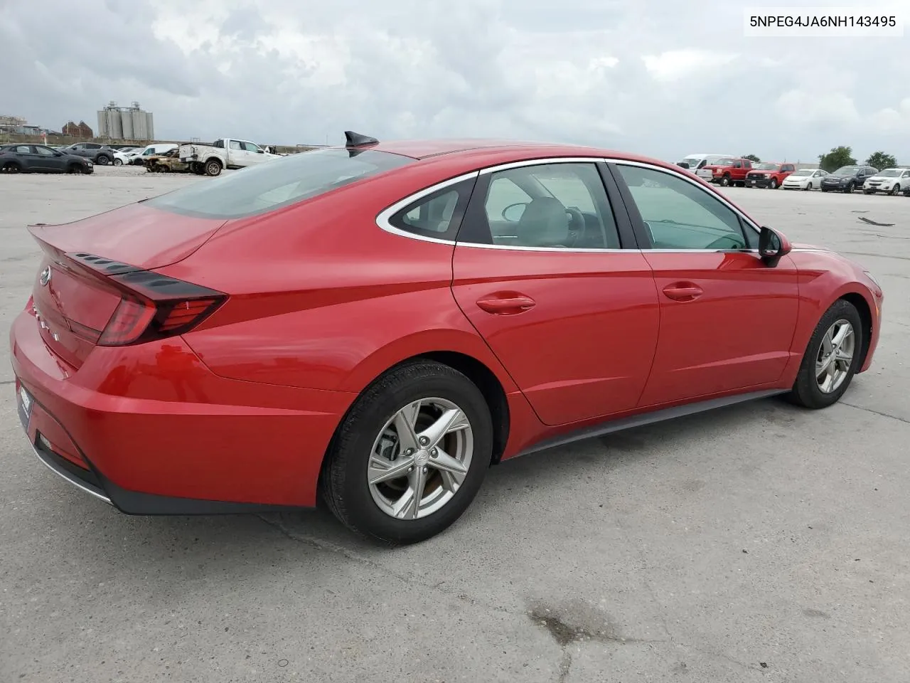 5NPEG4JA6NH143495 2022 Hyundai Sonata Se