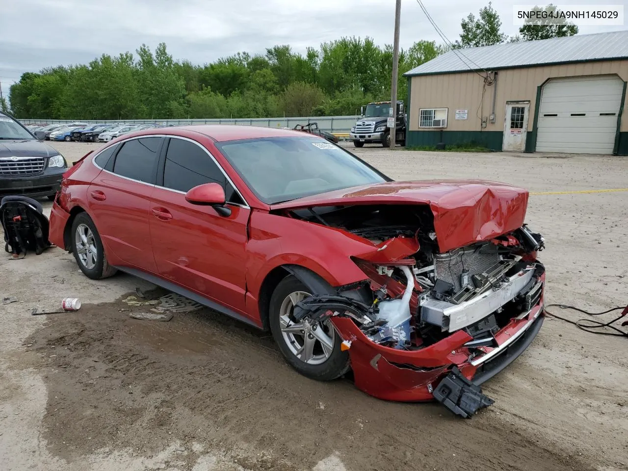 5NPEG4JA9NH145029 2022 Hyundai Sonata Se