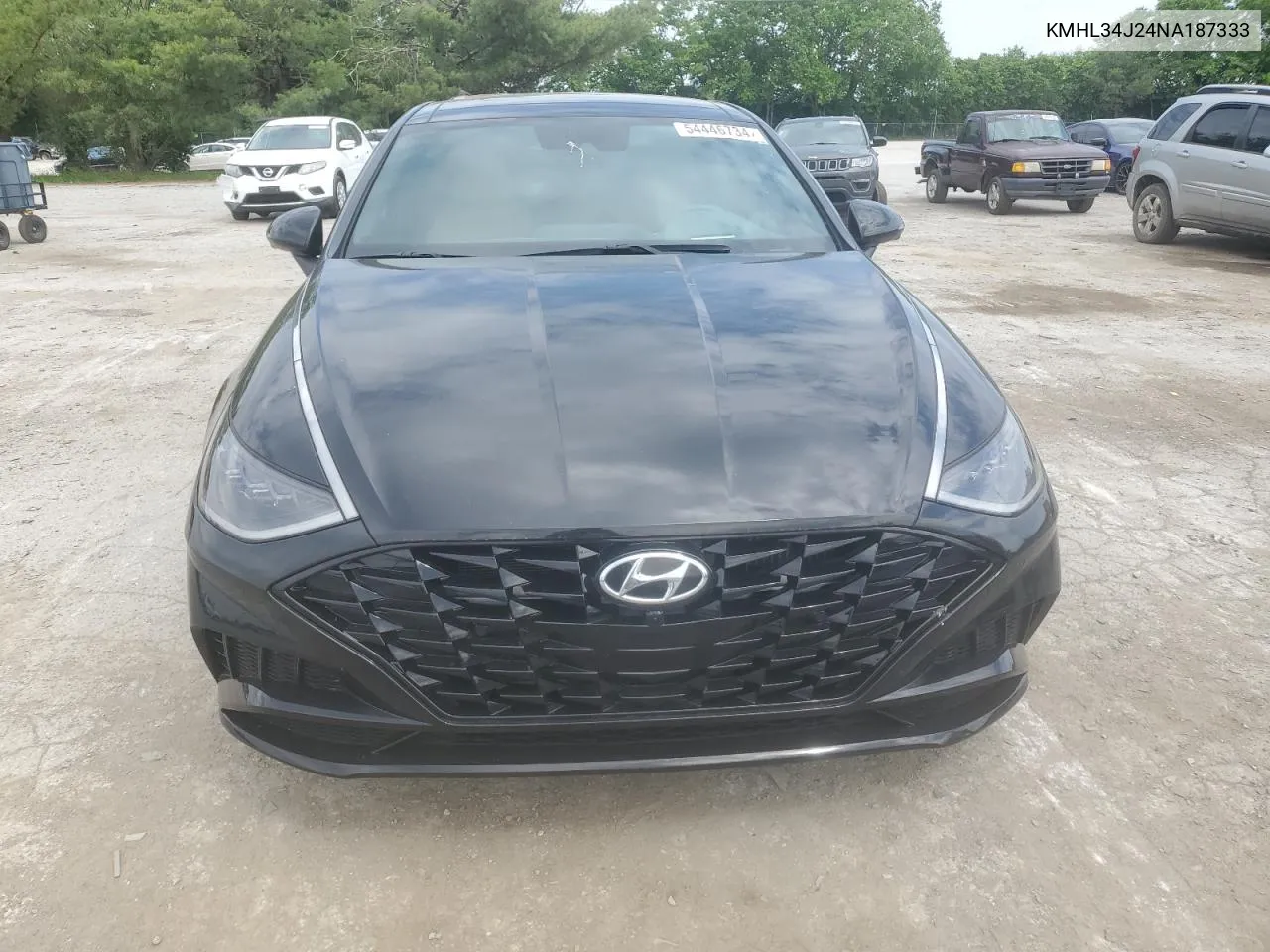 2022 Hyundai Sonata Limited VIN: KMHL34J24NA187333 Lot: 54446734