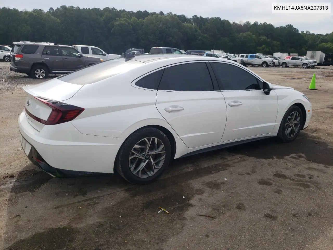 2022 Hyundai Sonata Sel VIN: KMHL14JA5NA207313 Lot: 59698494