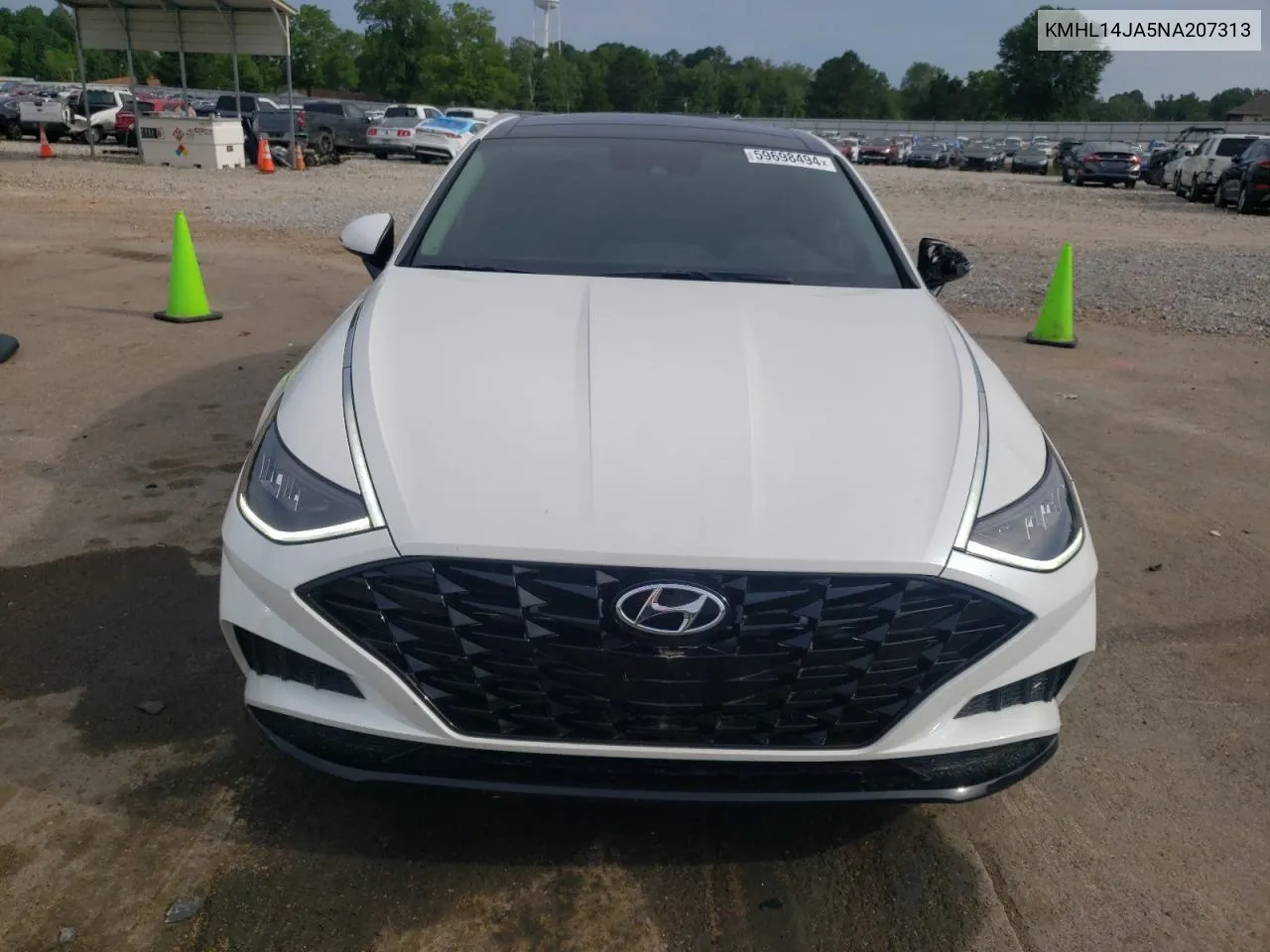 2022 Hyundai Sonata Sel VIN: KMHL14JA5NA207313 Lot: 59698494