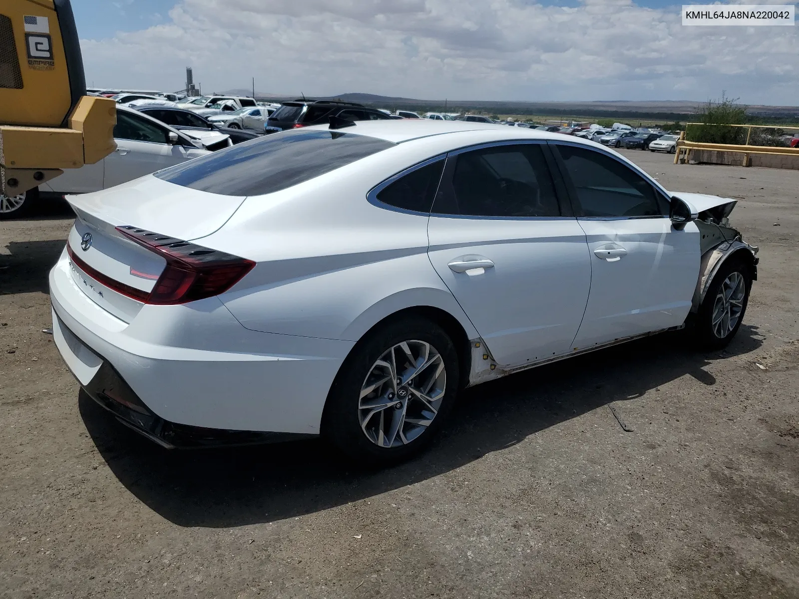 2022 Hyundai Sonata Sel VIN: KMHL64JA8NA220042 Lot: 61021704