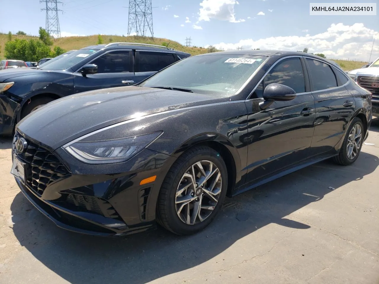 2022 Hyundai Sonata Sel VIN: KMHL64JA2NA234101 Lot: 61146264