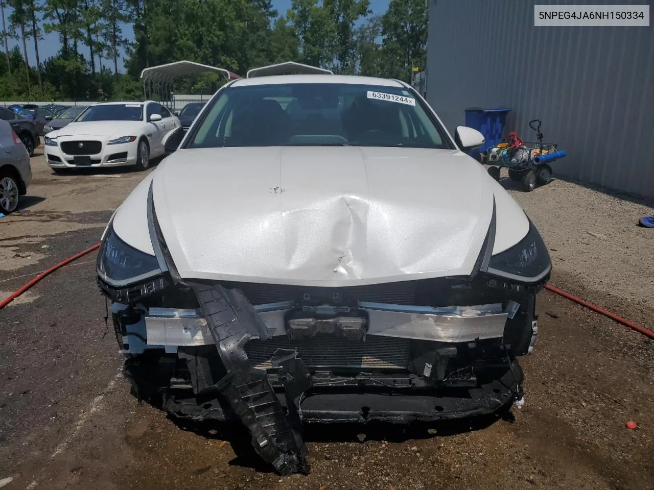 2022 Hyundai Sonata Se VIN: 5NPEG4JA6NH150334 Lot: 63391244