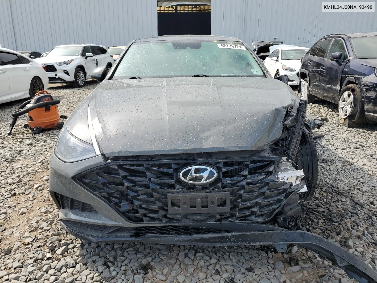 2022 Hyundai Sonata Limited VIN: KMHL34J20NA193498 Lot: 65726734