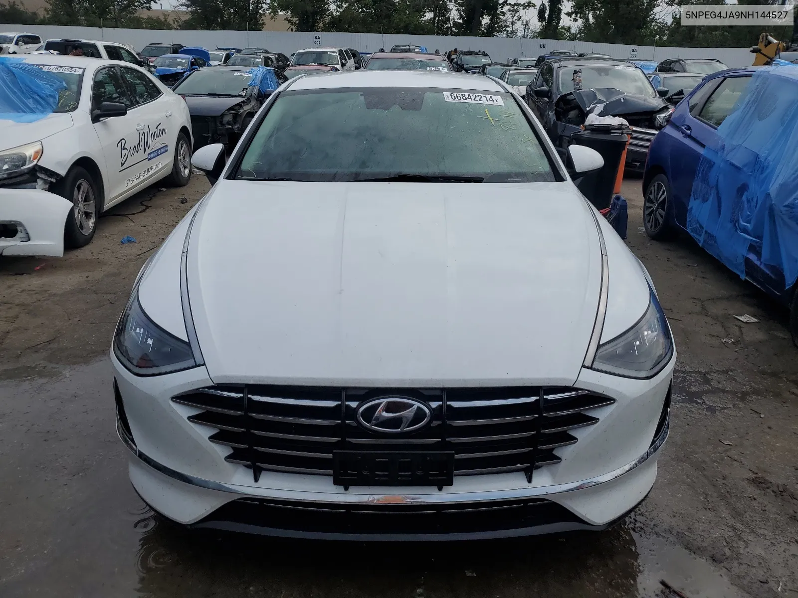 5NPEG4JA9NH144527 2022 Hyundai Sonata Se