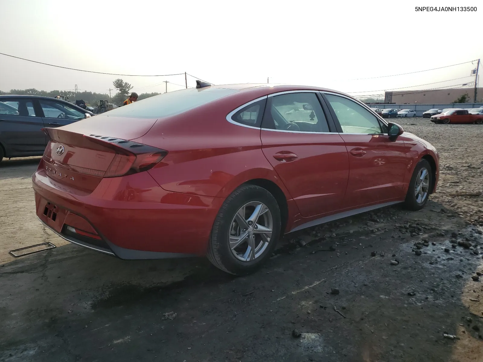 2022 Hyundai Sonata Se VIN: 5NPEG4JA0NH133500 Lot: 66900774