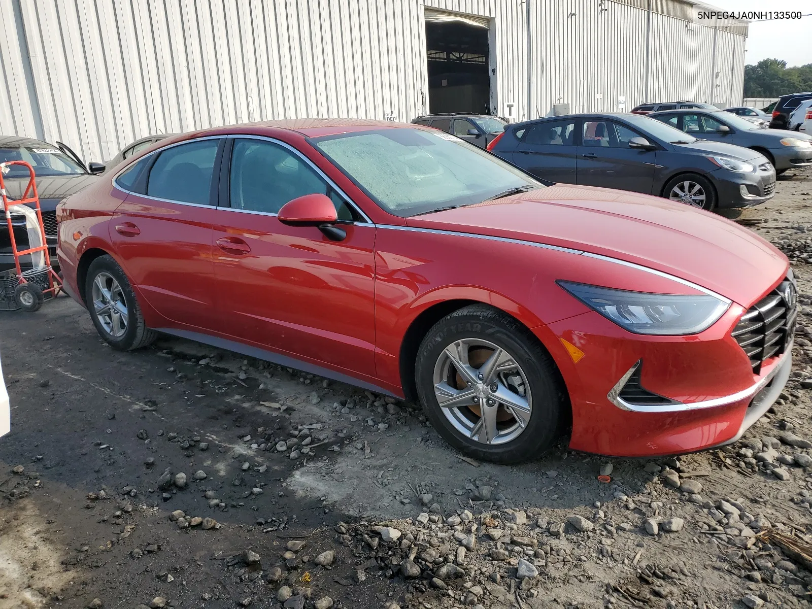 2022 Hyundai Sonata Se VIN: 5NPEG4JA0NH133500 Lot: 66900774