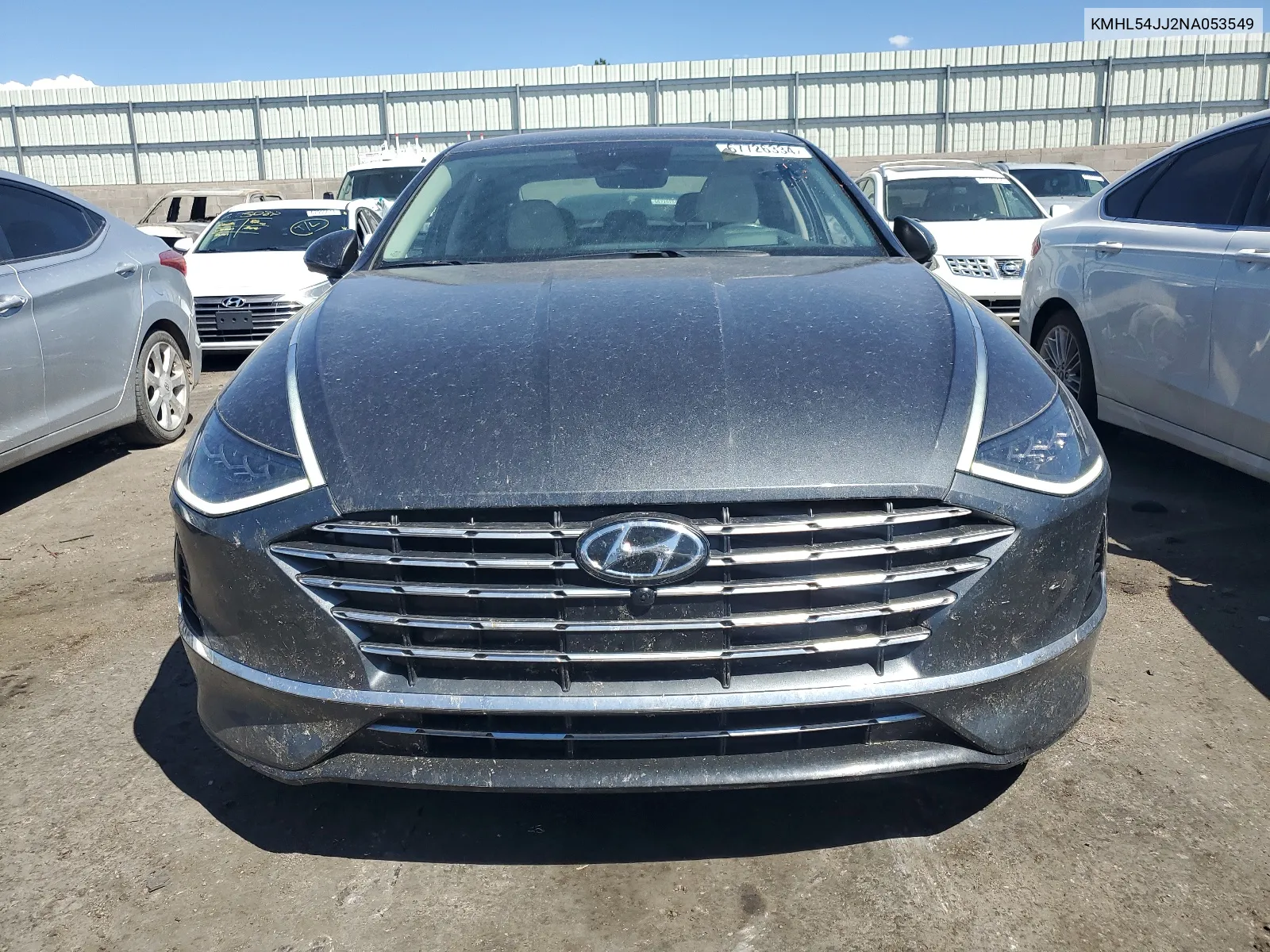 2022 Hyundai Sonata Hybrid VIN: KMHL54JJ2NA053549 Lot: 67726334