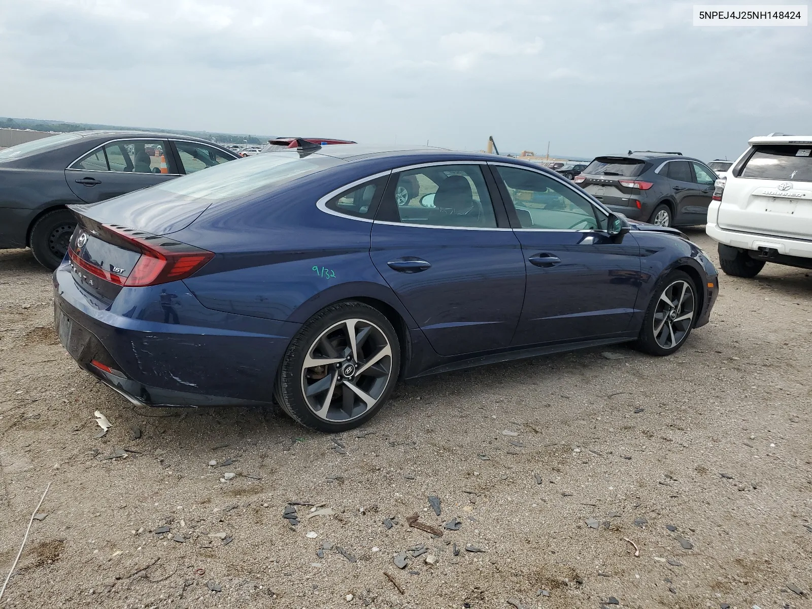 5NPEJ4J25NH148424 2022 Hyundai Sonata Sel Plus