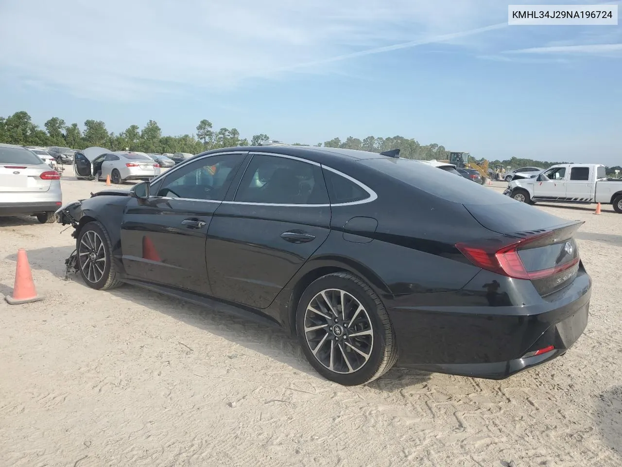 2022 Hyundai Sonata Limited VIN: KMHL34J29NA196724 Lot: 68063654