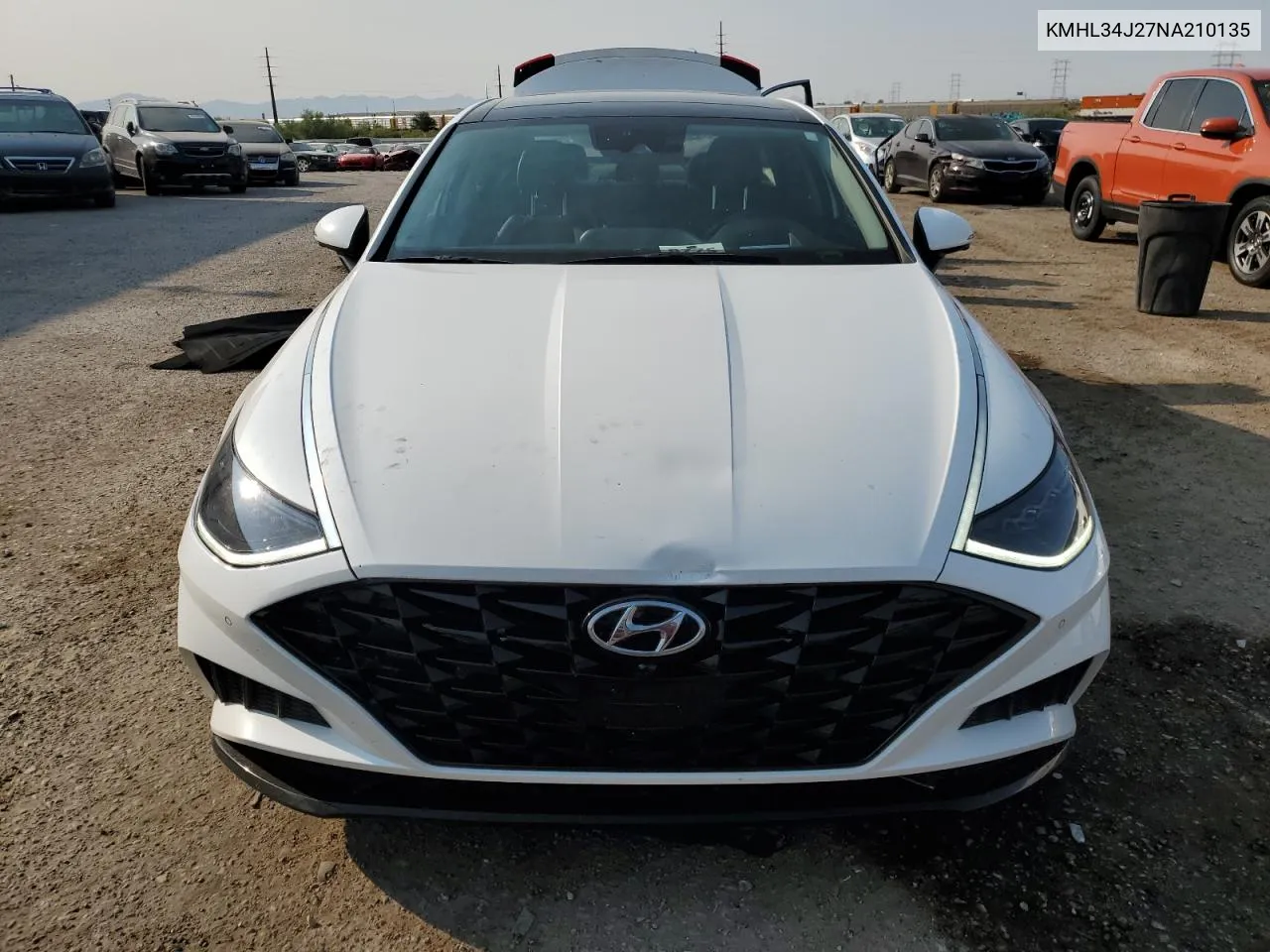 2022 Hyundai Sonata Limited VIN: KMHL34J27NA210135 Lot: 68663244